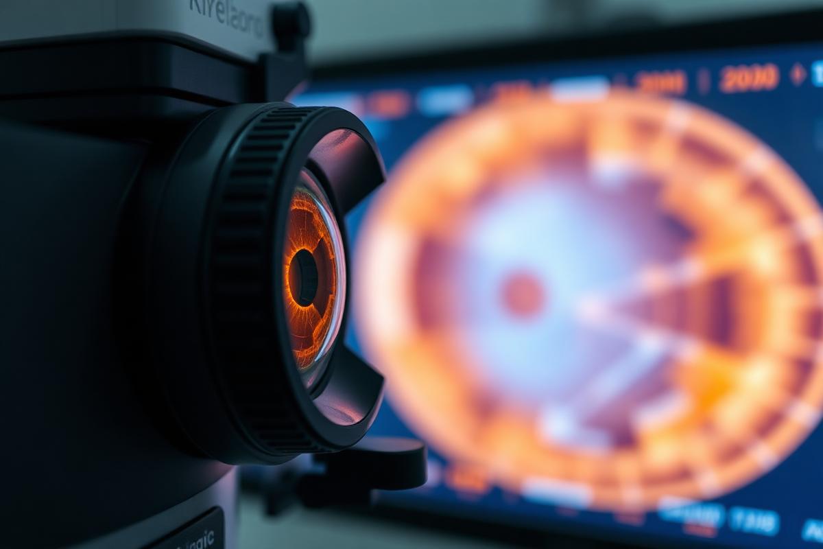 Digital retinal imaging capturing the back of the eye